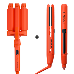 HÁRMAS HAJGÖNDÖRITŐ NAGY HULLÁMOKÉRT + ONIZÁLÓ KERÁMIA HAJVASALÓ