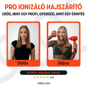 PRO ionizáló hajszárító